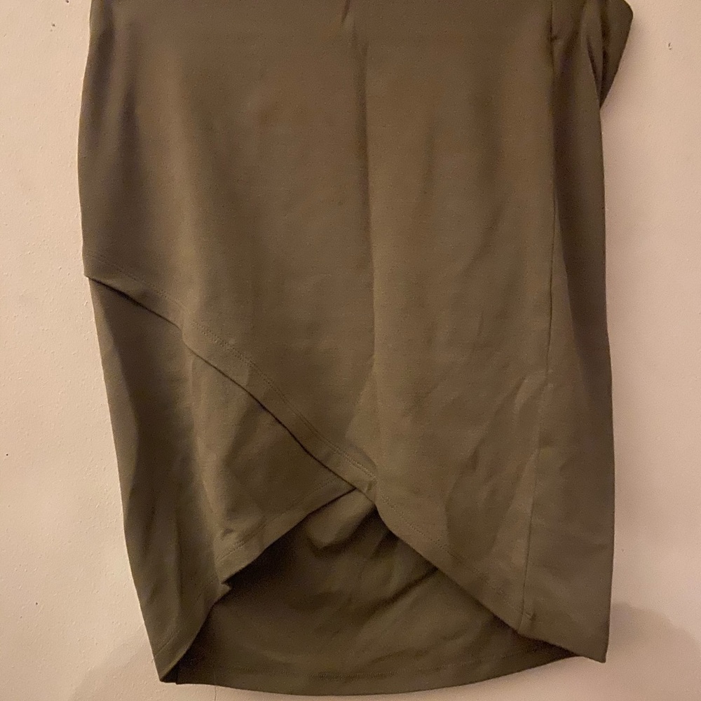 Forever 21 Tulip Wrap bodycon mini skirt